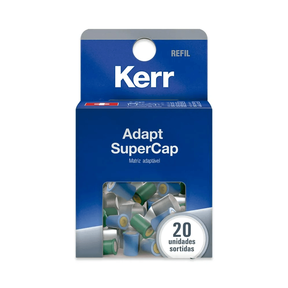 Encontraproduto.com.br - Adaptador para Matriz Supercap Aço com 20 Sortidas - Kerr