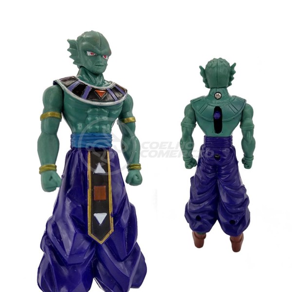 Encontraproduto.com.br - Kit 6 Bonecos Dragon Ball Super Goku Ssj3, Zamasu - Fusão, Trunks, Hit, Deus Da Destruição Gin 13