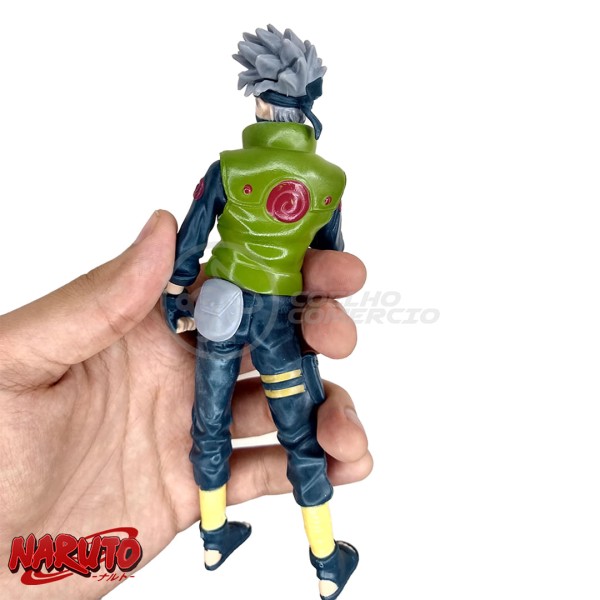 Encontraproduto.com.br - Brinquedo Boneco Action Figure Kakashi Hatake sharingan 18cm Colecionável Ninja Ultimate 1