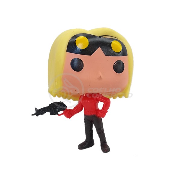 Encontraproduto.com.br - Boneco Action Figure Colecionavel Movies Esquadrão Suicida 2 Estilo Funko Pop O Sábio (Peruca)