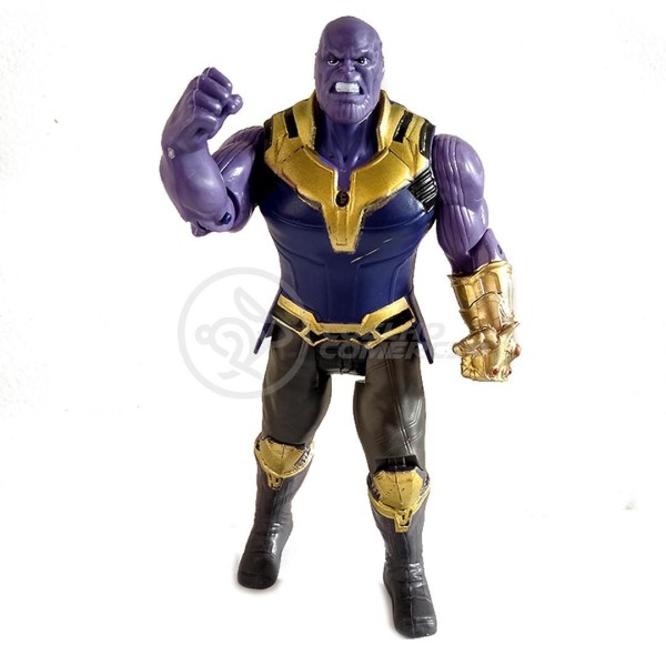 Encontraproduto.com.br - Cartela Bonecos 17Cm Action Figure Vingadores End Game Capitão America Thanos Hulk Homem Aranha