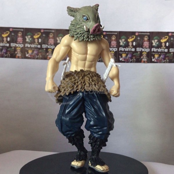 Encontraproduto.com.br - Action Figure Kimetsu no Yaiba Boneco Inosuke Hashibira Demon Slayer 14cm