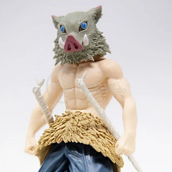 Encontraproduto.com.br - Action Figure Kimetsu no Yaiba Boneco Inosuke Hashibira Demon Slayer 14cm