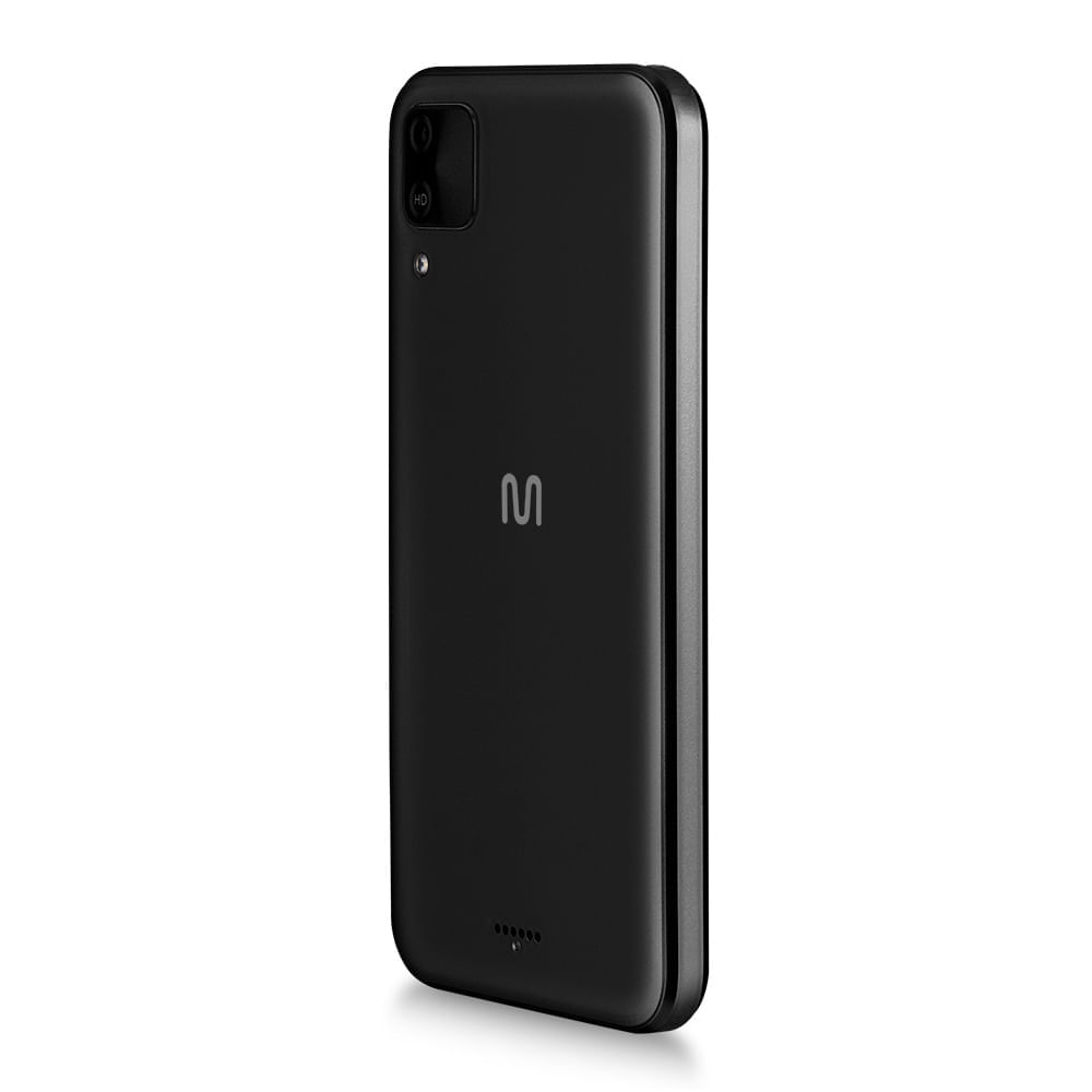 Encontraproduto.com.br - Smartphone Multilaser E 2 3G 32GB Wi-Fi Tela 5 pol. Dual Chip 1GB RAM Android 11 (Go edition) Processador Quad Core - Preto - P9148X [Reembalado]