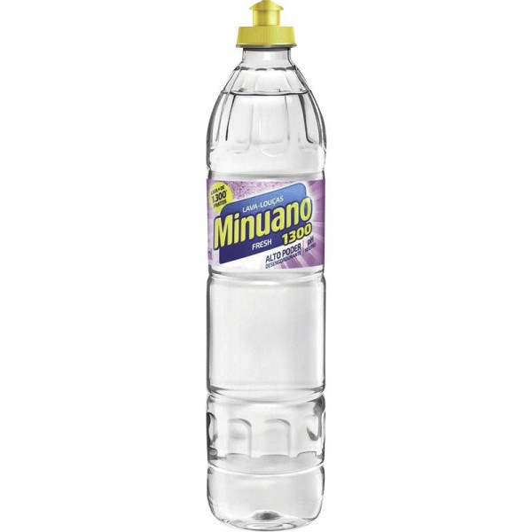 Encontraproduto.com.br - Detergente Líquido Minuano Fresh Frasco com 500ml