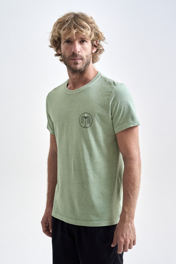 Encontraproduto.com.br - Camiseta Palm II Stone Verde Claro