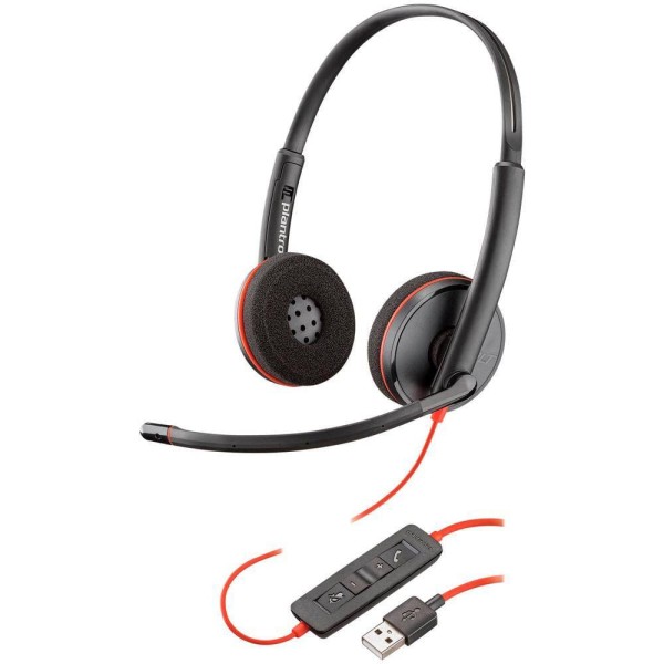 Encontraproduto.com.br - Headset Plantronics Blackwire C3220 USB-A Poly