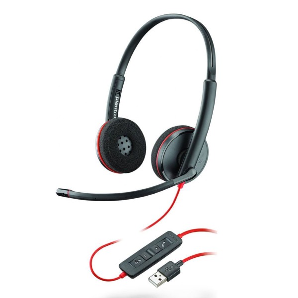 Encontraproduto.com.br - Headset Plantronics Blackwire C3220 USB-A Poly