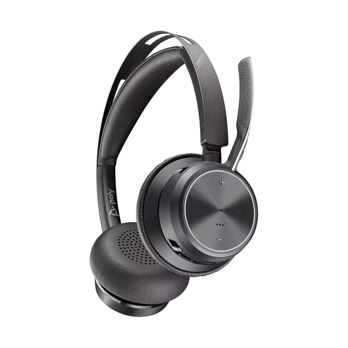Encontraproduto.com.br - Headset Poly Voyager Focus 2 USB-A com Base Bluetooth