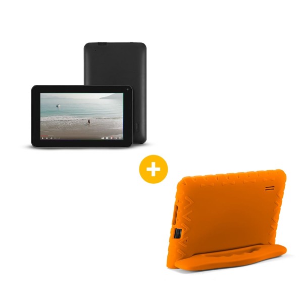 Encontraproduto.com.br - Tablet Infantil Multi Kid Pad 4GB RAM + 64GB + Tela 7 pol + Case + Wi-fi + Android 13 Quad Core - NB412OUT [Reembalado]