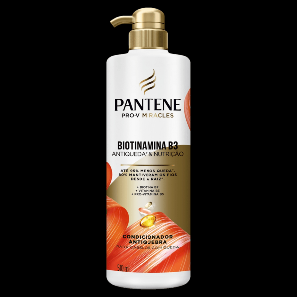Encontraproduto.com.br - Condicionador Antiquebra Pantene Biotinamina B3 Antiqueda & Nutrição - 510ml