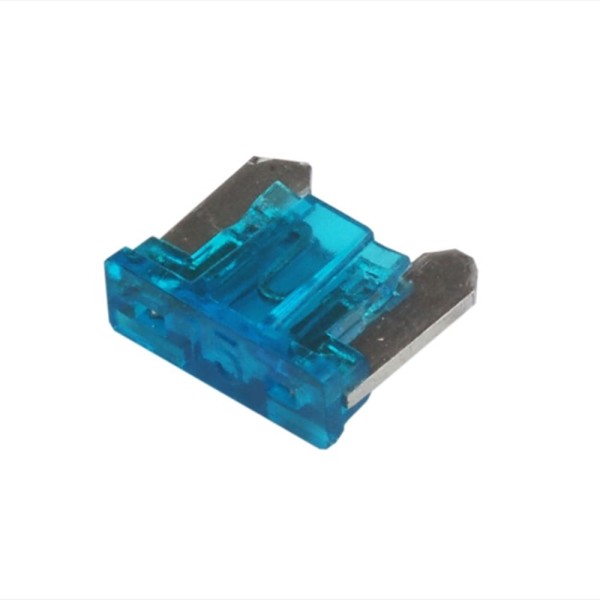 Fusivel Mini Lamina Perfil Baixo Azul 15A