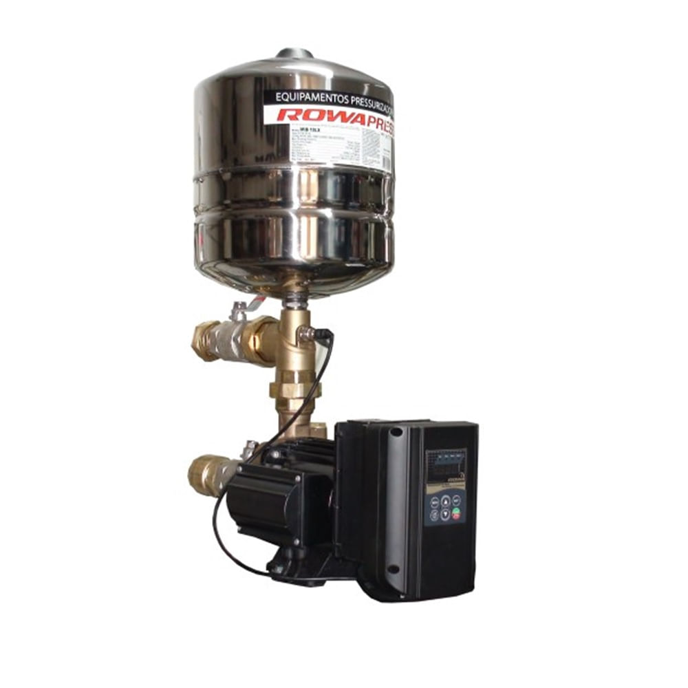 Pressurizador Rowa MAX PRESS 360 VF Com Tanque 3,0CV Monofásico Até 8 banheiros