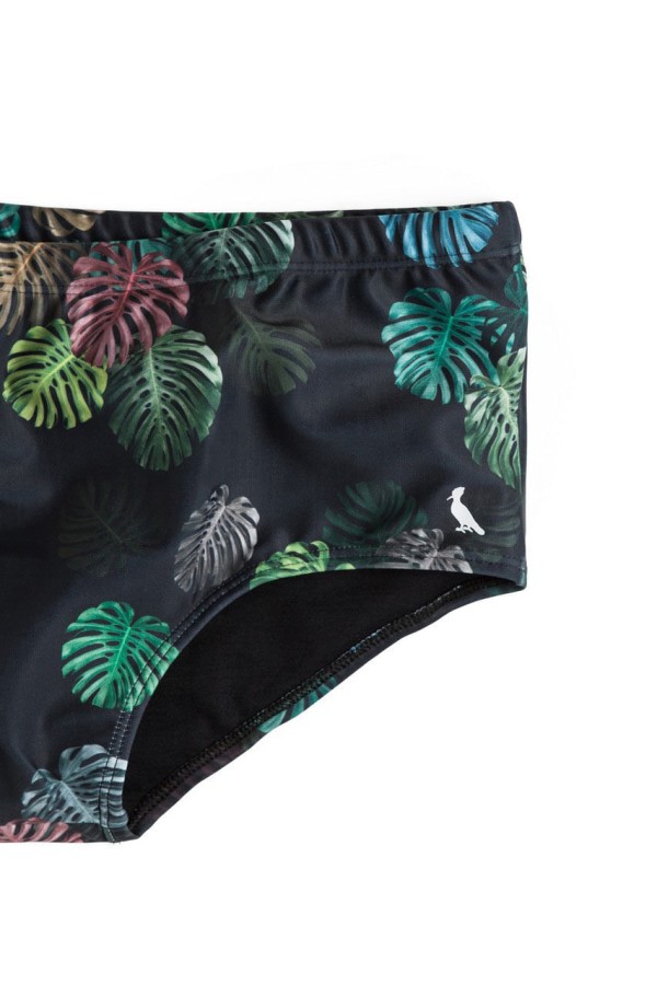Encontraproduto.com.br - SUNGA ESTAMPADA FOLHISTA