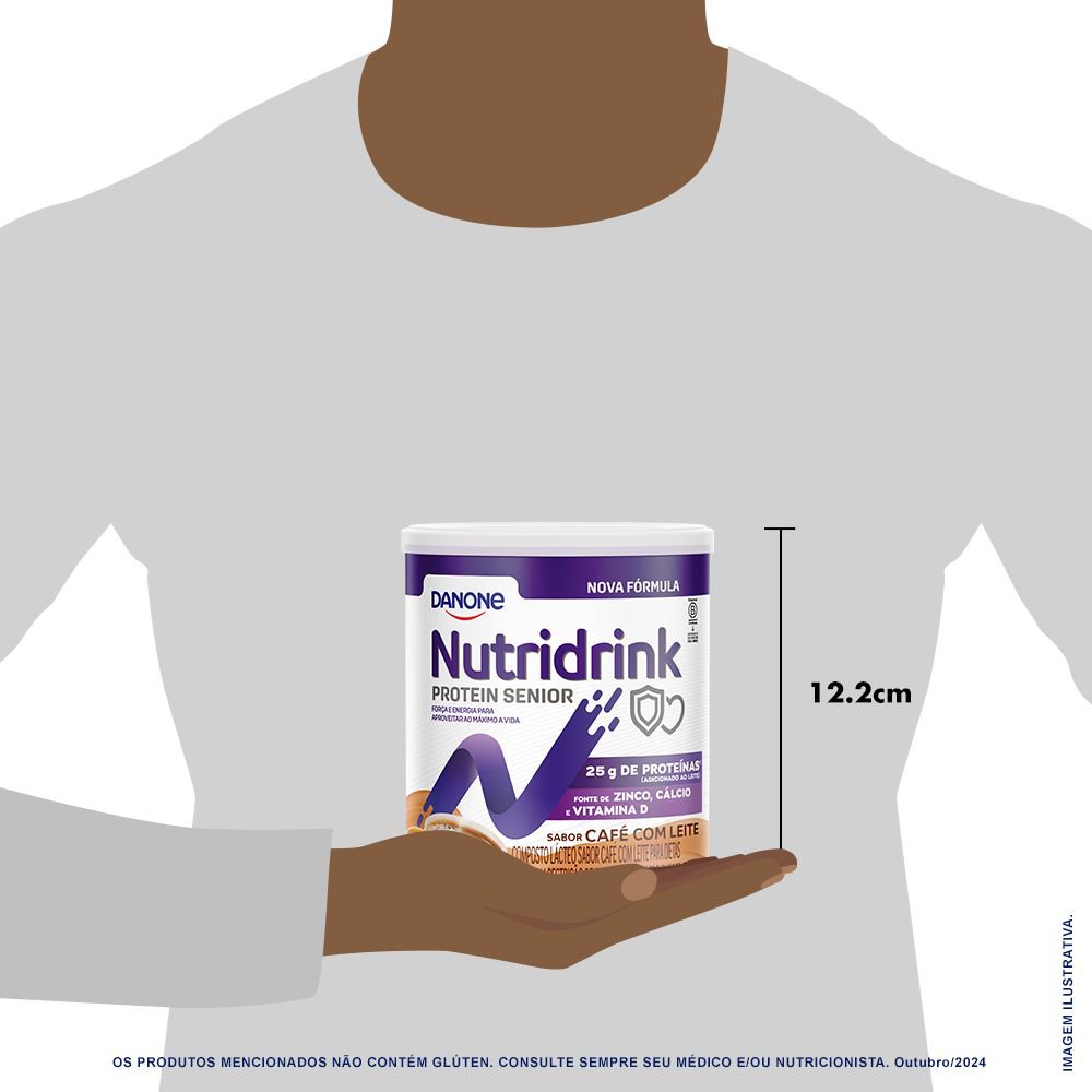 Encontraproduto.com.br - Nutridrink Protein Senior Café com Leite - 380g