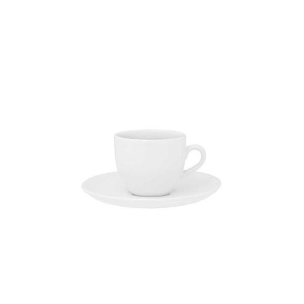 Encontraproduto.com.br - Xícara Grande 200 Ml Com Pires Coup White