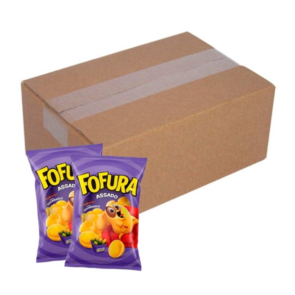 Encontraproduto.com.br - Salgadinho Fofura Churrasco 60g c/10 - Lucky