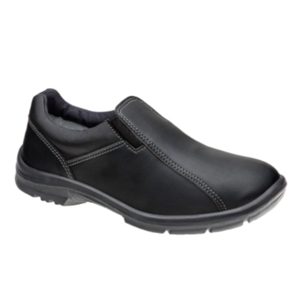 Tênis NR.44 Elástico Microfibra PU Bidensidade Com Bico True Line Preto REF. 70F61-SRV - Marluvas