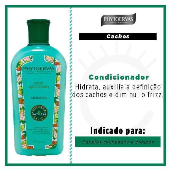 Encontraproduto.com.br - Phytoervas Cachos Pracaxi e Baobá – Shampoo