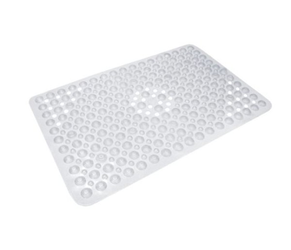 Tapete Flexível para Banheiro Antiderrapante Branco Cipla