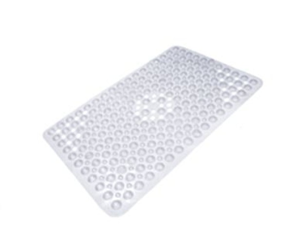 Encontraproduto.com.br - Tapete Flexível para Banheiro Antiderrapante Translucido Cipla