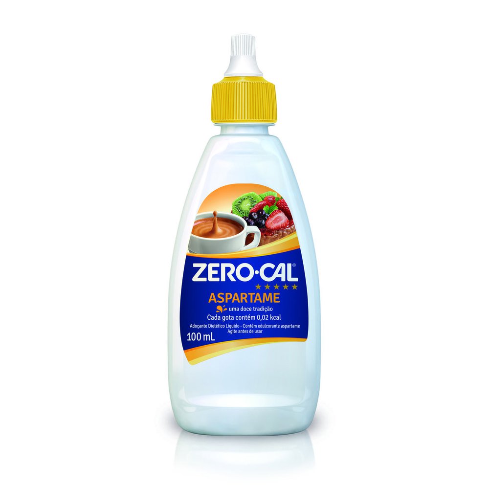 Encontraproduto.com.br - Adoçante Líquido Zero-Cal Aspartame - 100ml