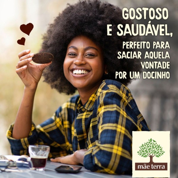 Encontraproduto.com.br - Biscoito Integral Mãe Terra Tribos Cacau 130g