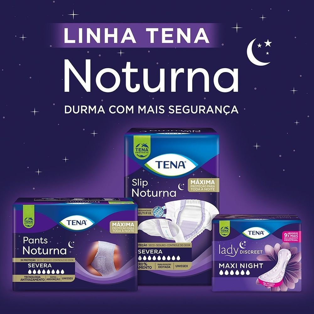 Encontraproduto.com.br - Roupa Ãntima Tena Pants Noturna G/eg - 4 Pacotes Com 24 Fraldas - Total 96 Tiras