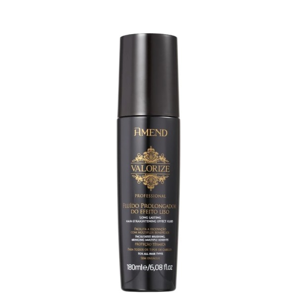 Encontraproduto.com.br - Fluido Prolongador Do Efeito Liso Valorize Amend 180ml