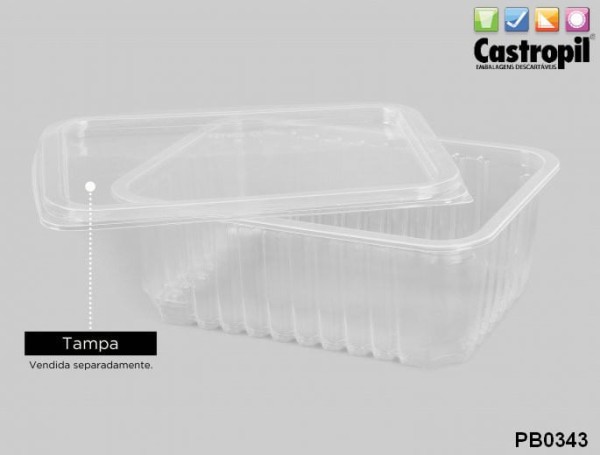 Copaza Pote Ret 1000Ml Pp Tr S/Tp C/500