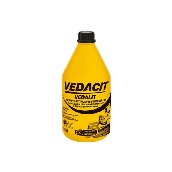 Encontraproduto.com.br - Vedalit Vedacit 3,6 Litros 121854