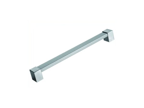 Encontraproduto.com.br - Puxador Pvc Cromado Fosco 285 25 Unidades Gecele