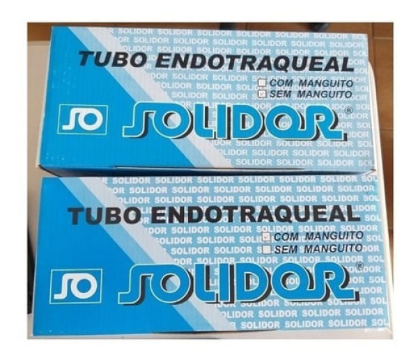 Tubo endotraqueal 7,0 c/b unid - Solidor - L;28922101 V;31/10/27