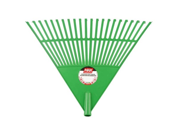 Encontraproduto.com.br - Vassoura para Jardim Plástica 22D Com Cabo 120Cm Max Metalúrgica
