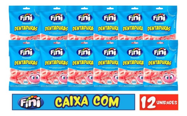 Fini Gelatina 90gr Dentaduras