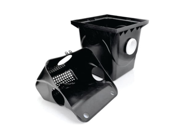 Encontraproduto.com.br - Caixa Gordura Pvc 41x41cm 42L C/Cesta Taf