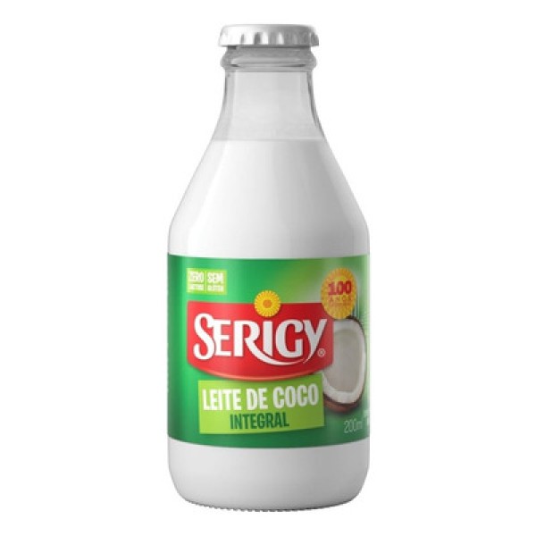 Encontraproduto.com.br - Leite de Coco Serigy Integral (Emb. contém 24un. de 200ml cada)
