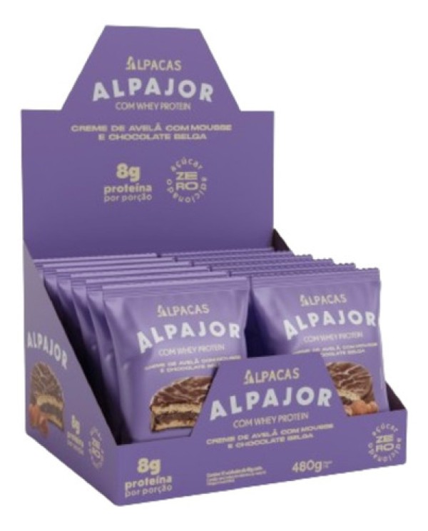 Alpajor com Whey Protein 40g Alpacas