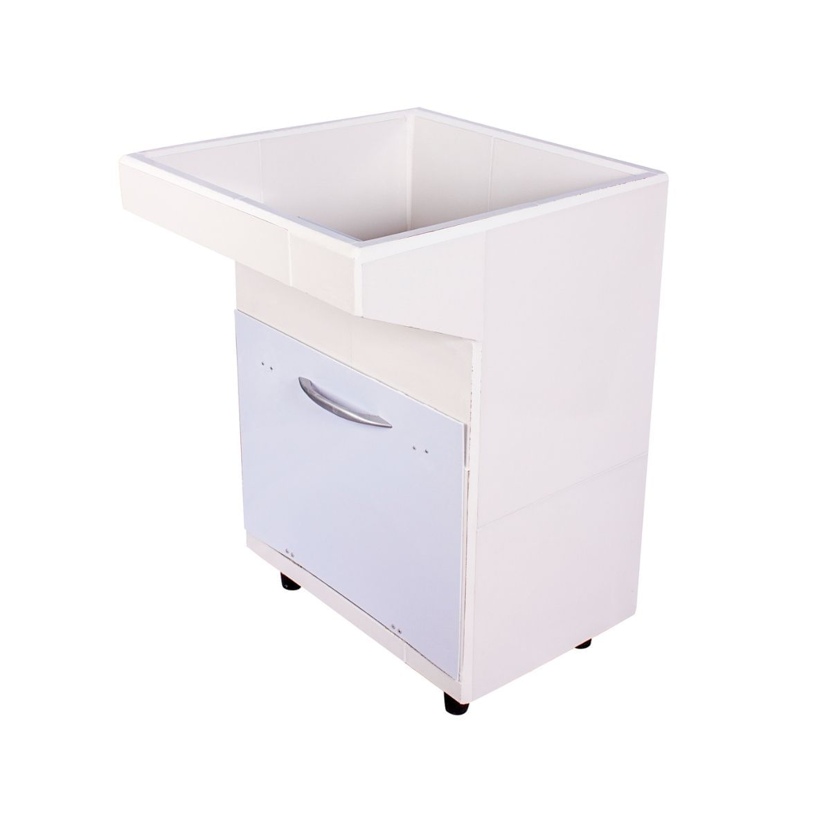 Tanque Gabinete Azulejado Branco Lave Mais
