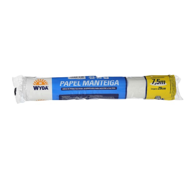 Wyda Papel Manteiga 29Cmx7.5M C/25
