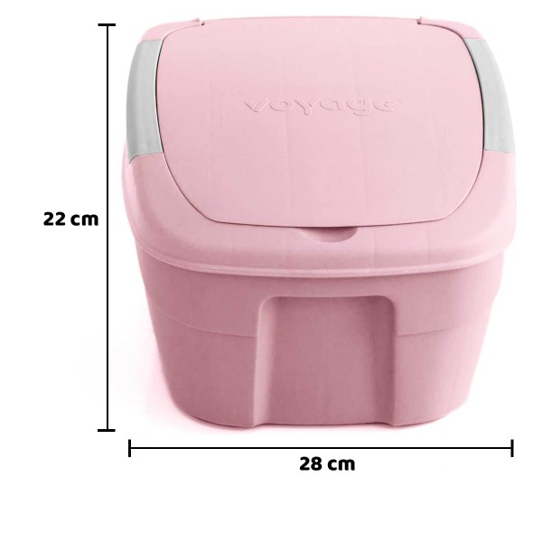 Encontraproduto.com.br - Troninho Penico e Redutor para Vazo Sanitário Bebê Criança Voyage Ploc Rosa