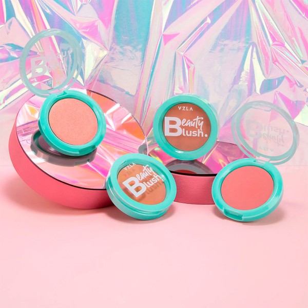 Encontraproduto.com.br - Blush Compacto Beauty Blush Beauty Glam Vizzela 4,6g