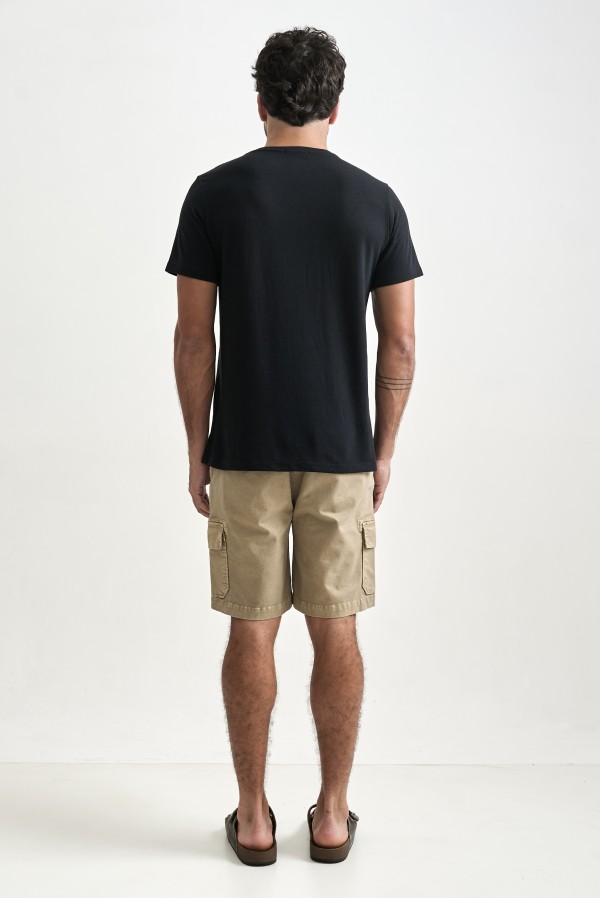 Encontraproduto.com.br - Bermuda Cargo Lagoinha II Bege