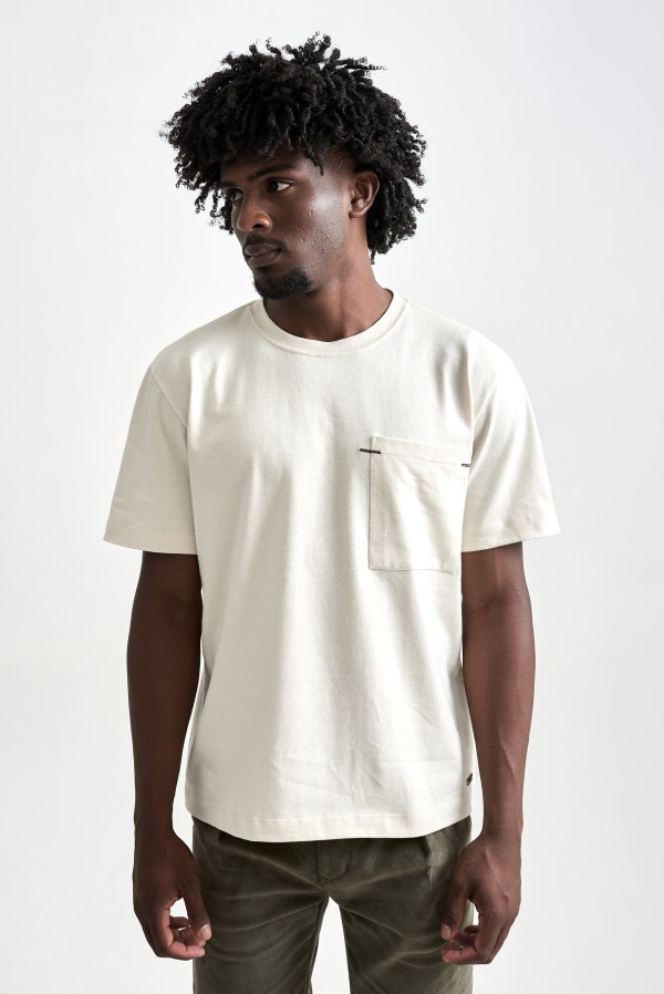 Camiseta Oversized Heavy Hemp Off White