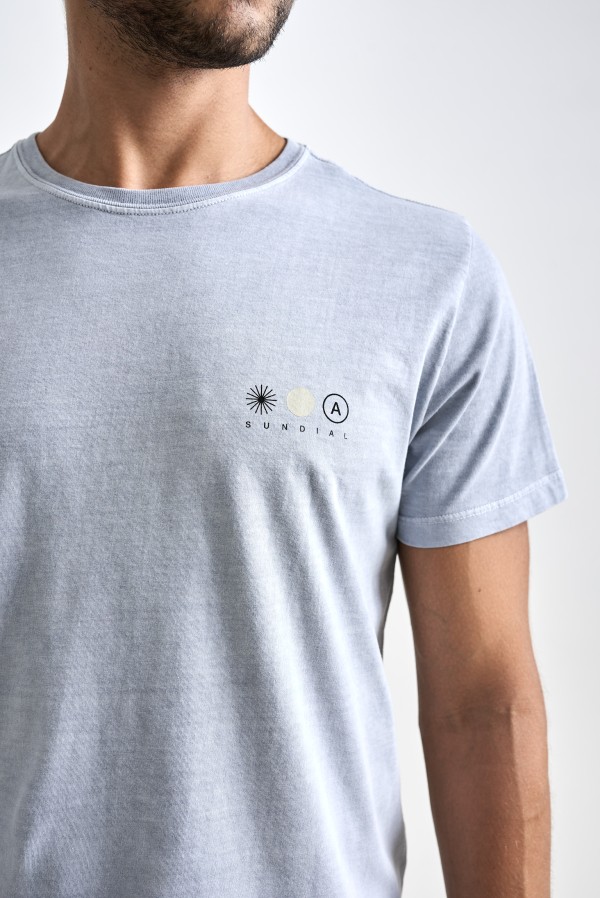 Encontraproduto.com.br - Camiseta Sundial Stone Azul Claro