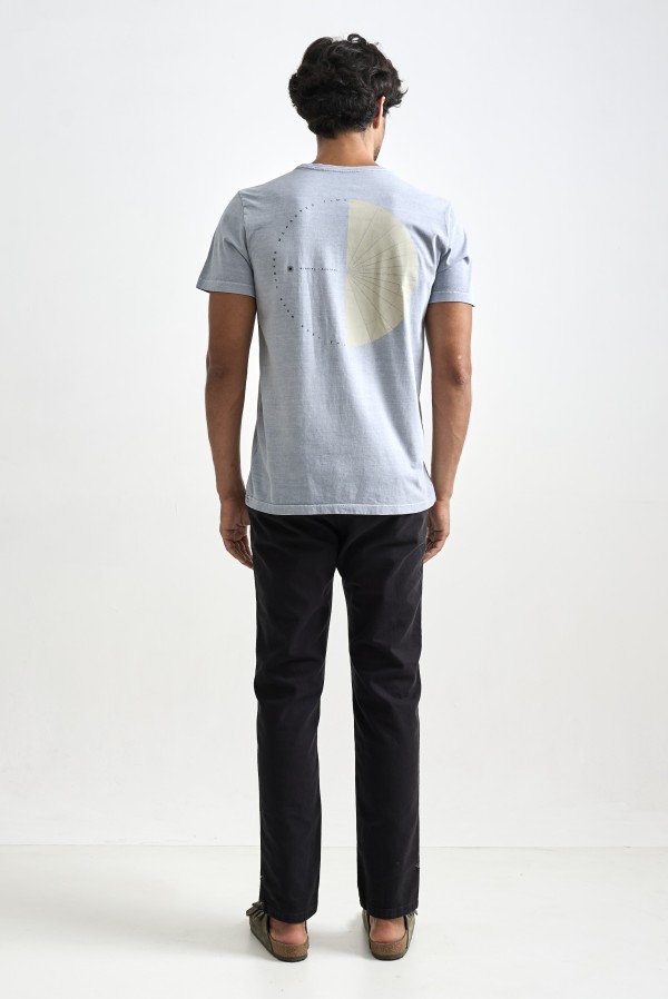 Encontraproduto.com.br - Camiseta Sundial Stone Azul Claro