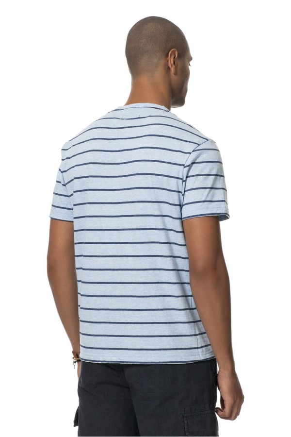 Encontraproduto.com.br - CAMISETA LISTRADO PET NAVY