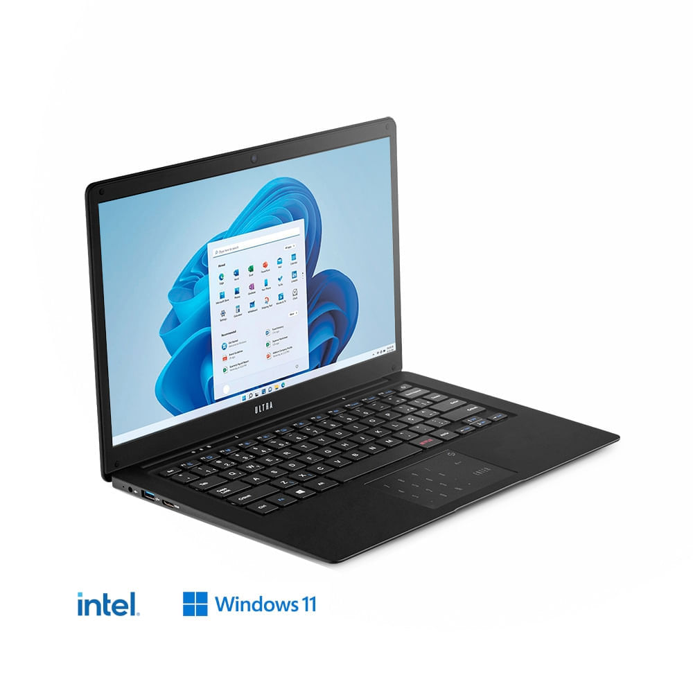 Notebook, Windows 11 Home, Intel Celeron, 4GB RAM 120GB SSD + Tecla Netflix, Tela 14,1 Pol. HD Preto - UB230OUT [Remanufaturado com garantia]