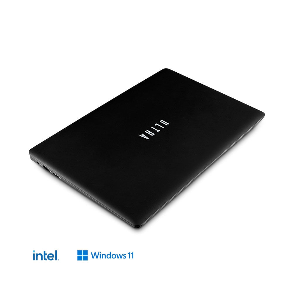 Notebook, Windows 11 Home, Intel Celeron, 4GB RAM 120GB SSD + Tecla Netflix, Tela 14,1 Pol. HD Preto - UB230OUT [Remanufaturado com garantia]