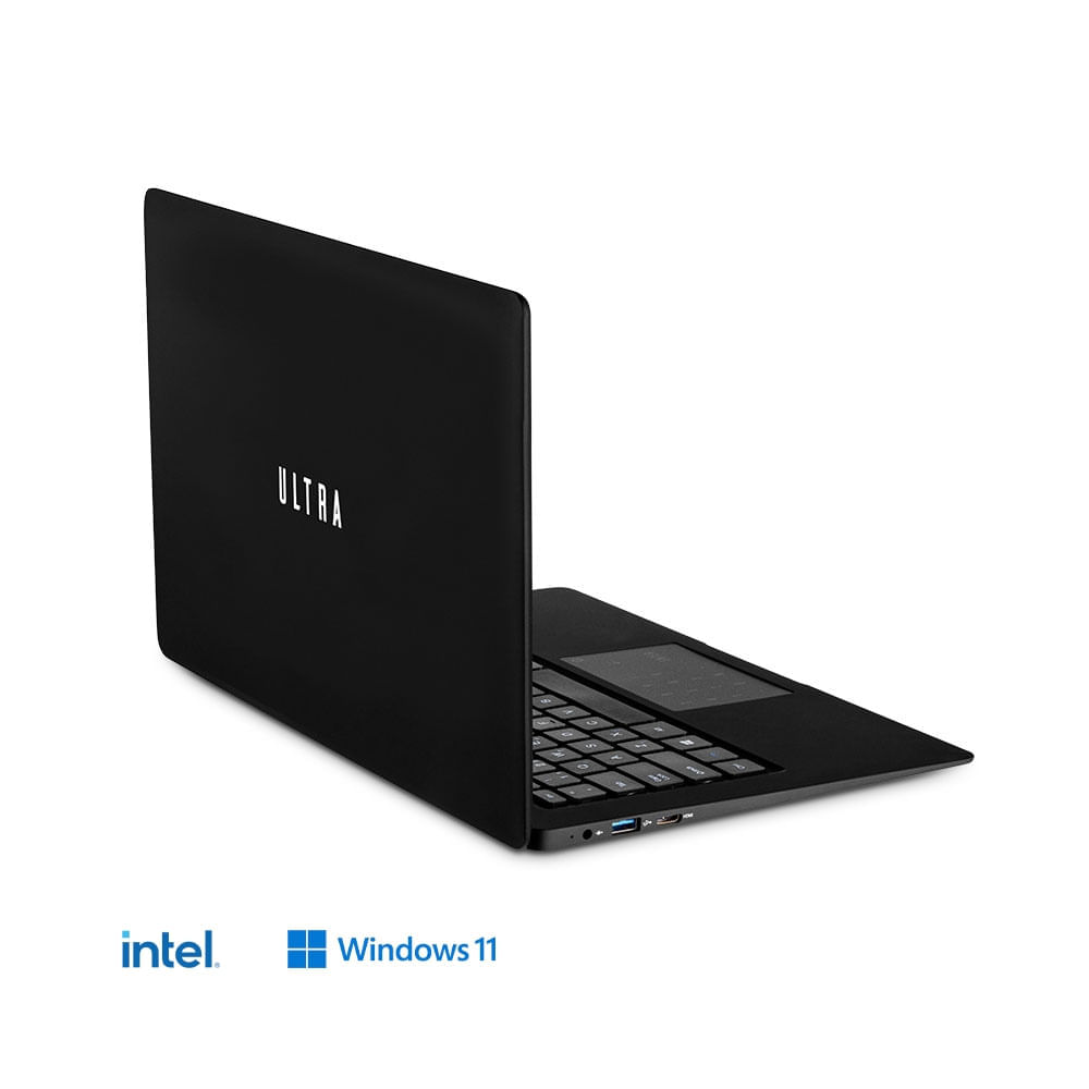 Encontraproduto.com.br - Notebook, Windows 11 Home, Intel Celeron, 4GB RAM 120GB SSD + Tecla Netflix, Tela 14,1 Pol. HD Preto - UB230OUT [Remanufaturado com garantia]